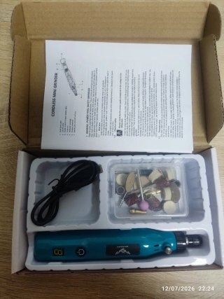 Mini Taladro Rotativo Inalámbrico
