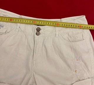 Pantalón corto shorts blancos mujer talla 42/9