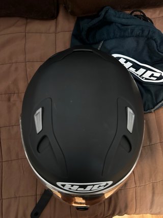 Casco Moto HJC Negro Deportivo