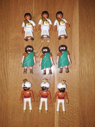 3x Figuras Playmobil Belén
