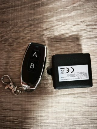 Receptor Relé DC 12V con Mando a Distancia