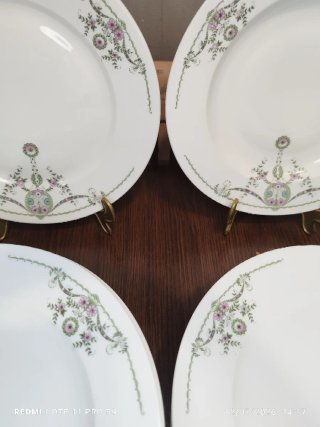 Vajilla Porcelana Bohemia Checoslovaquia Vintage
