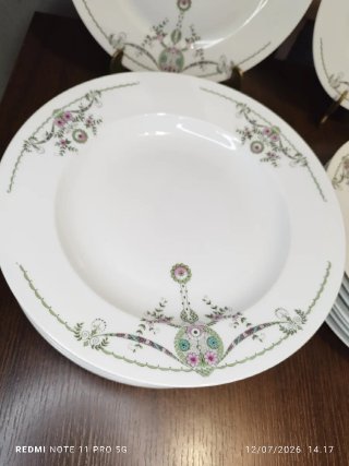Vajilla Porcelana Bohemia Checoslovaquia Vintage