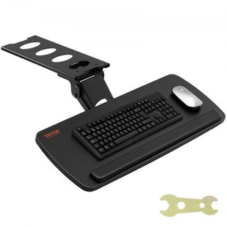 Keyboard Tray under Desk Adjustable Height, Height and