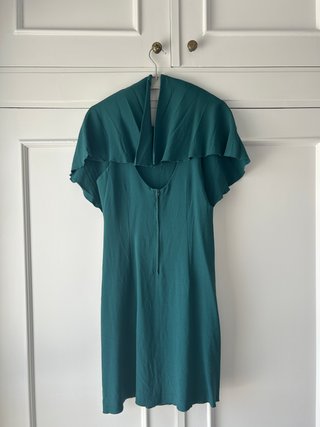 Vestido Massimo Dutti verde