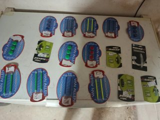 Tensores de raqueta Van Allen y Babolat