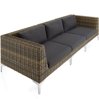 Set modulare in rattan Villanova con struttura in