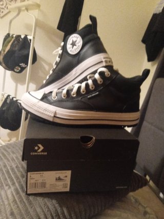 ORIGINALES UN SOLO USO Converse Tenis Negro/Blanco
