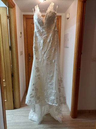 Traje de Novia Blanco Encaje