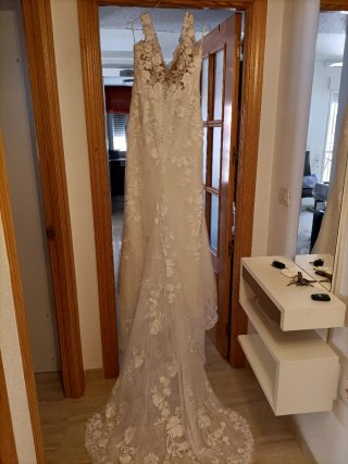 Traje de Novia Blanco Encaje