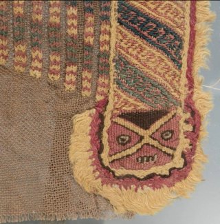 Fragmento textil precolombino