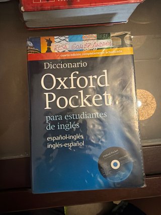 Diccionario Oxford Pocket para estudiantes de i...