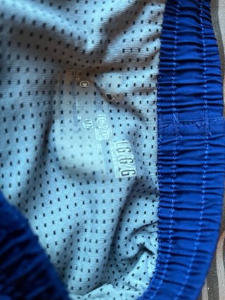 Pantaloneta Under Armour Azul y Verde