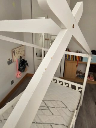 Cama infantil 90x200 con protección