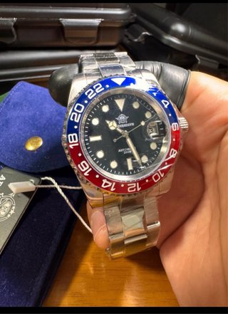 Reloj Automático Pepsi con 2 Correas