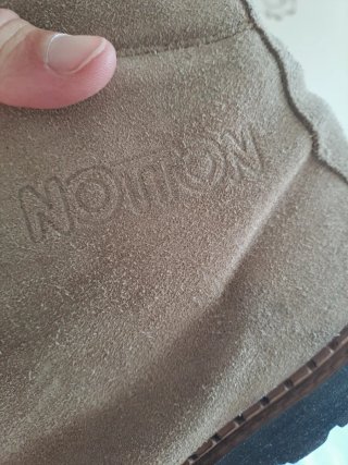 Botas de montaña beige/marrón talla 43 - 44
