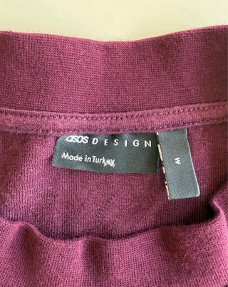 Camiseta de manga corta de color