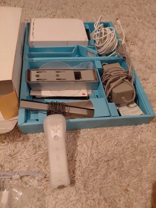 Consola Nintendo Wii Blanca Completa,un mando.