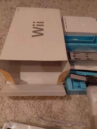 Consola Nintendo Wii Blanca Completa,un mando.