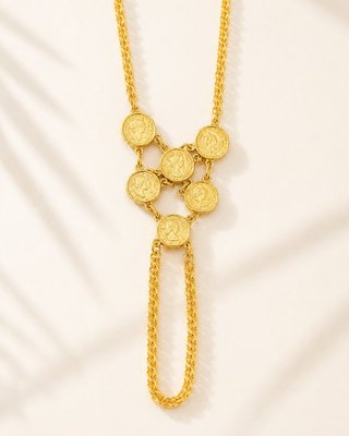 Pulsera monedas Oro 18kl MAL-TRA2395