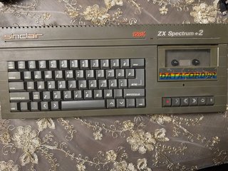 Sinclair ZX Spectrum +2 (128K) Gris