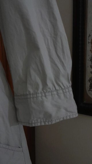 Vestito 100% cotone beige con cintura