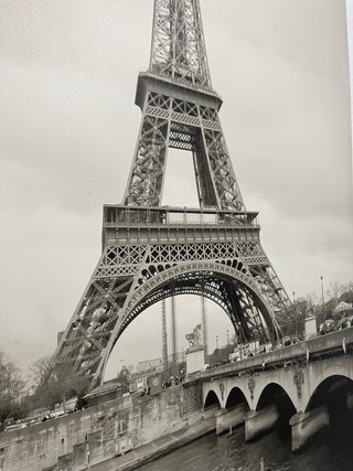 Cuadro Torre Eiffel París 120x64 Lienzo Decoración
