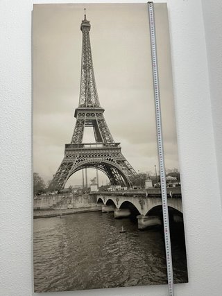 Cuadro Torre Eiffel París 120x64 Lienzo Decoración