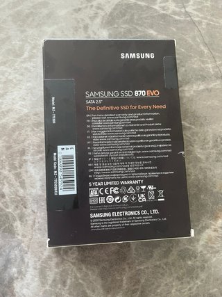 SSD Samsung 870 EVO 500GB SATA 2.5