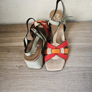 Sandalias Plumers Menorca Piel T.42 Nuevas