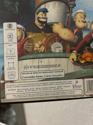 Pelicula El viaje de popeye