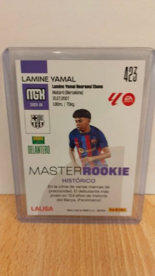 Cromo Lamine Yamal Master Rookie La Liga