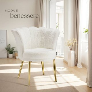 Poltrona Stella, imbottitura spessa, 67x64x76cm · Poltrone