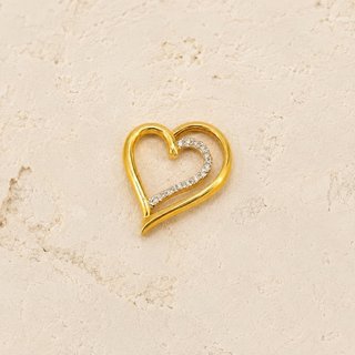 Colgante Corazón Oro 18kl MAL-TRA2366