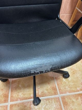 Silla de oficina Ikea negra