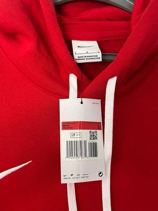 Sudadera Nike Roja Talla L