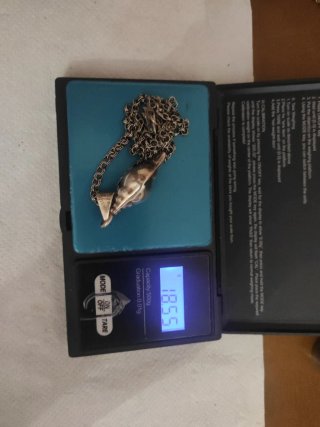 Collar de plata con colgante de caracola