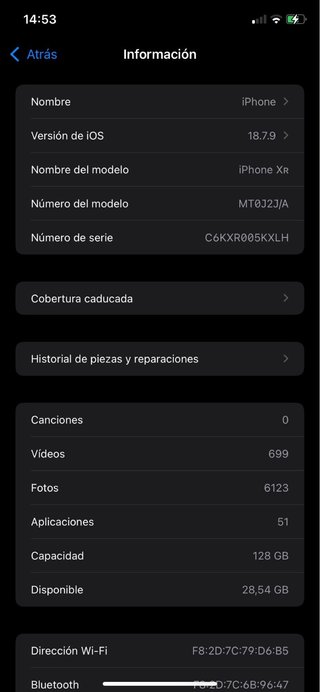 iPhone XR 128GB | 81% batería | ¡Gran oferta!
