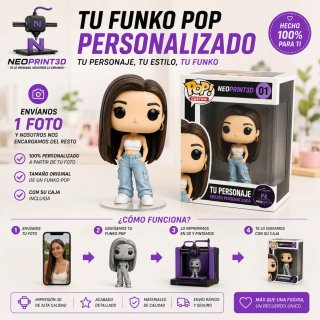FIGURA ESTILO FUNKO POP PERSONALIZADO