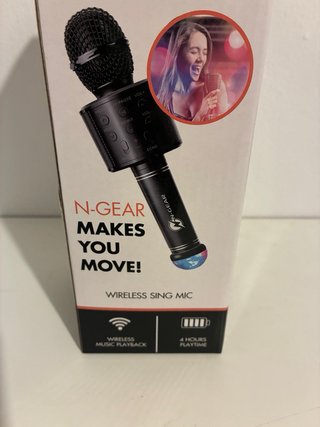 Micrófono N-GEAR Kids Sing Mic S20L