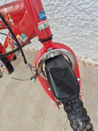 Bicicleta infantil Mickey Mouse