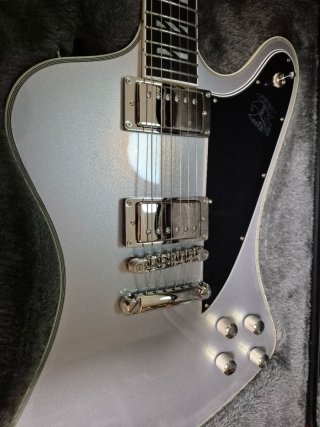 Epiphone Futura Firebird Quicksilver + Estuche Epi