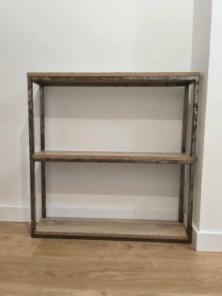 Estantería Metálica y Madera
