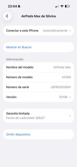 AirPods Max Azul Medianoche con Garantía 6-27