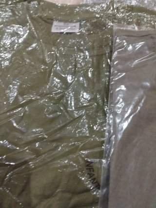 6 Camisetas Verdes Armada Española Talla 52