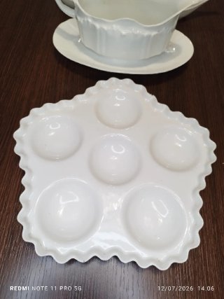 Conjunto Porcelana Francesa Blanco