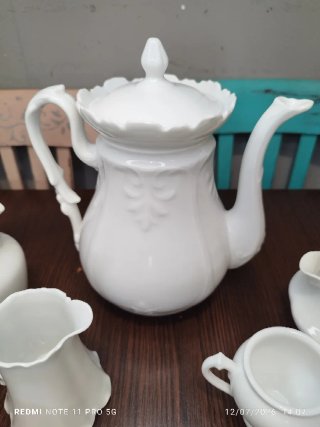 Conjunto Porcelana Francesa Blanco
