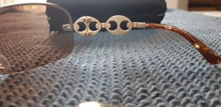 Gafas de Sol Gucci Marrones y Doradas