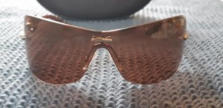 Gafas de Sol Gucci Marrones y Doradas