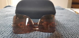 Gafas de Sol Gucci Marrones y Doradas